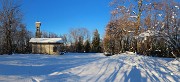 34 Ben innevata la radura della Chiesetta Alpina A.N.A- Zogno-Monte Castello (1089 m) 